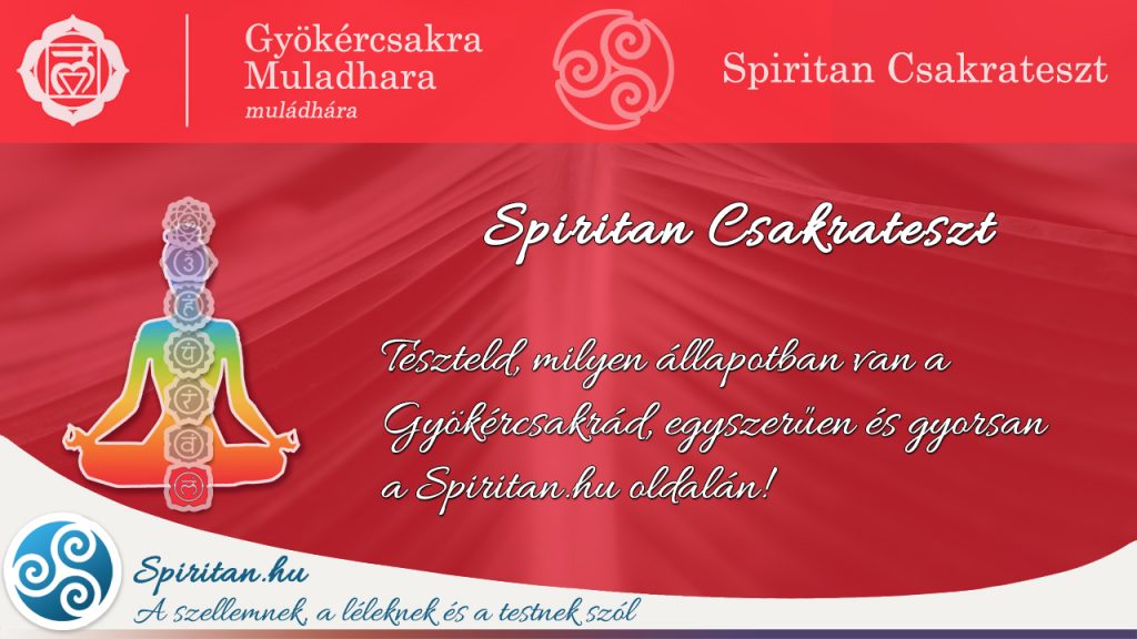 Csakrateszt 1.: Gyökércsakra (Muladhara csakra)
