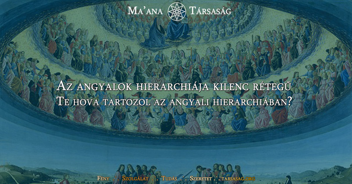 Az angyalok hierarchiája kilenc rétegű – Te hova tartozol az angyali hierarchiában?