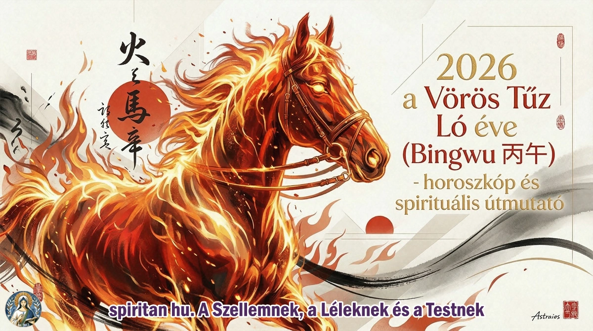 2026 a Vörös Tűz Ló éve (Bingvu 丙午) – horoszkóp és spirituális útmutató