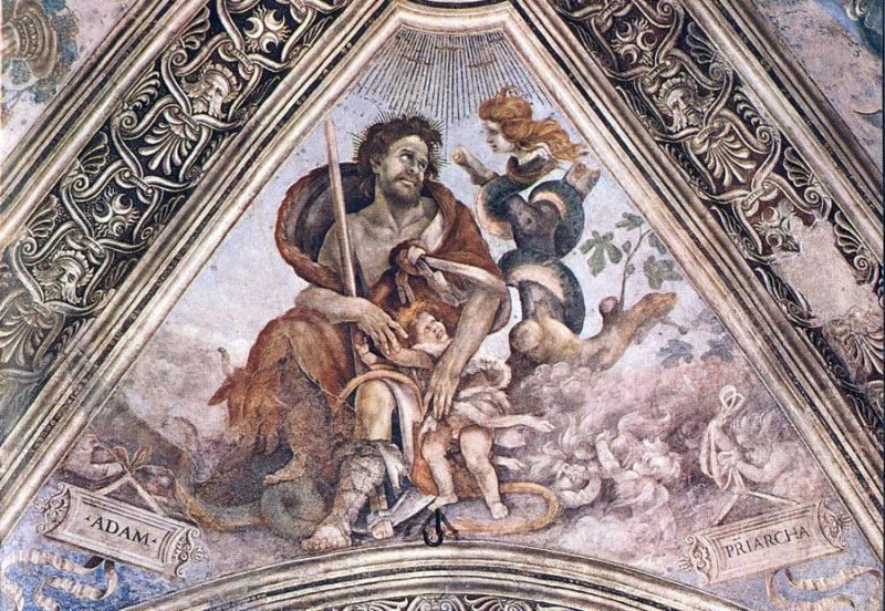 Lilith és Ádám (Filippino Lippi: Ádám)