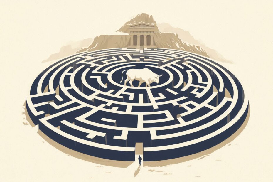 Ősi labirintust tártak fel Krétán. Megtalálták a Minótaurosz eredeti labirintusát?